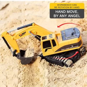 5 Channels Rc Excavator Toys Remote Control