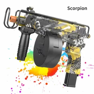 Gel Blaster Manufaturer Electric Toy Guns Scorpion Splatter Ball Gun With Gel Beads