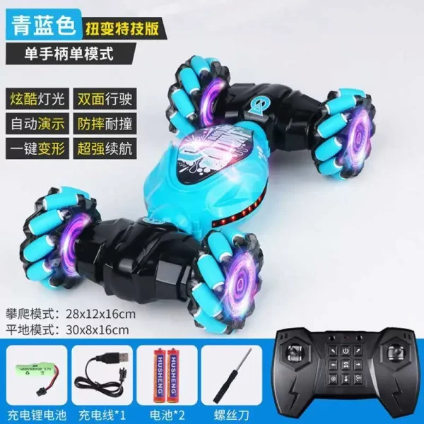 remote control toy deformation car children drift stunt remote control off-road vehicle