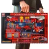 children's boomerang toys engineering car fire truck sanitation car diecast toys set