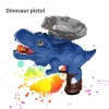 Kid Splatter Ball Launcher Water Bullet Dinosaur Pistol Toy Gun