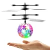 Infrared Hand Flying Toys Inductive Doll Colorful Rc Flying Ball With Led Lights