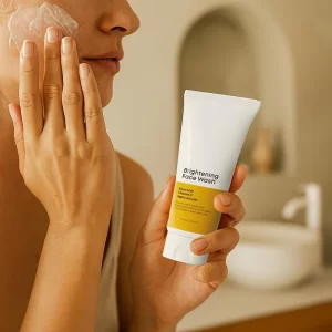 alpha arbutin kojic acid brightening cleanser (3)