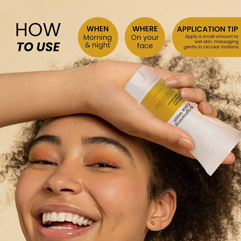 Quad-Action Alpha Arbutin & Kojic Acid Brightening Cleanser – 120ml Advanced Spot-Removing Formula - Image 4
