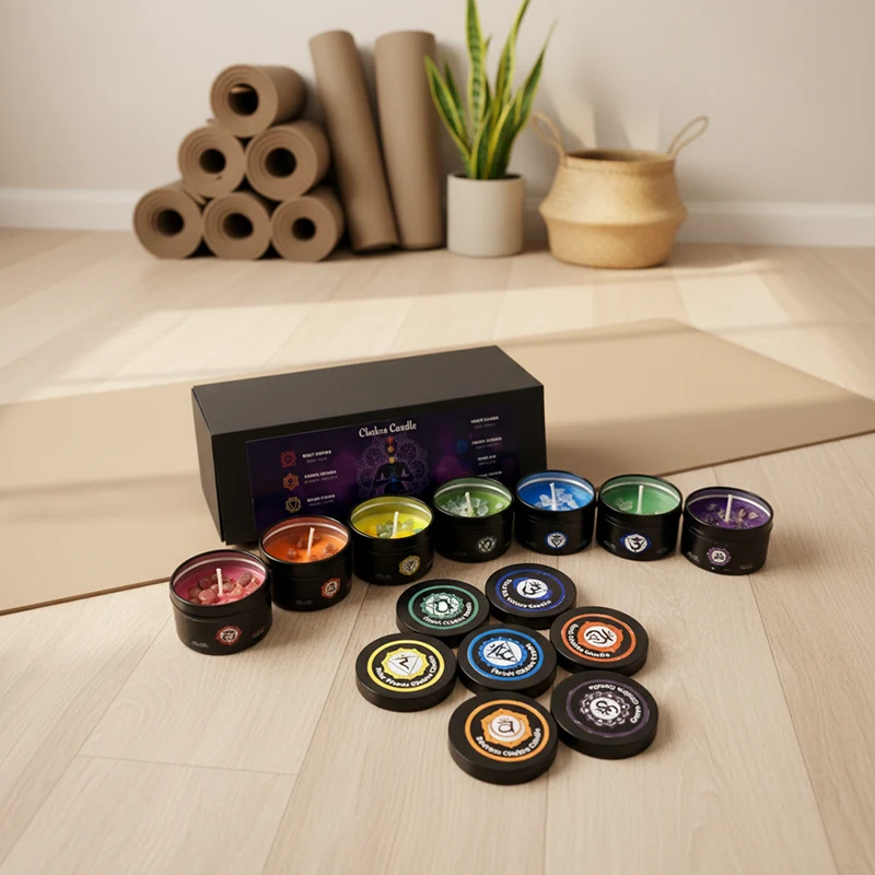 chakra candle set wholesale (1) chakra candle set wholesale (1)