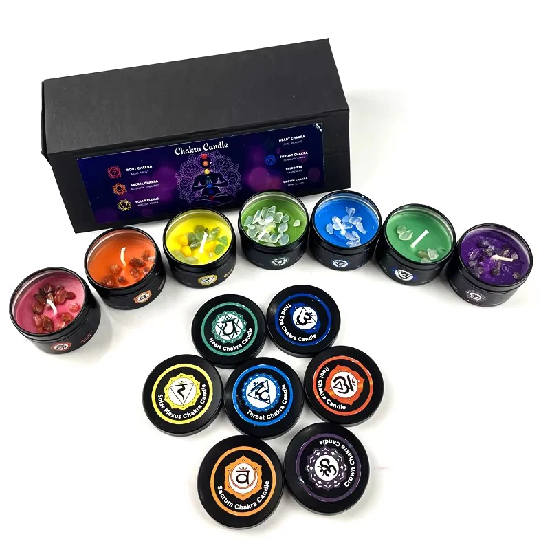 chakra candle set wholesale (6)