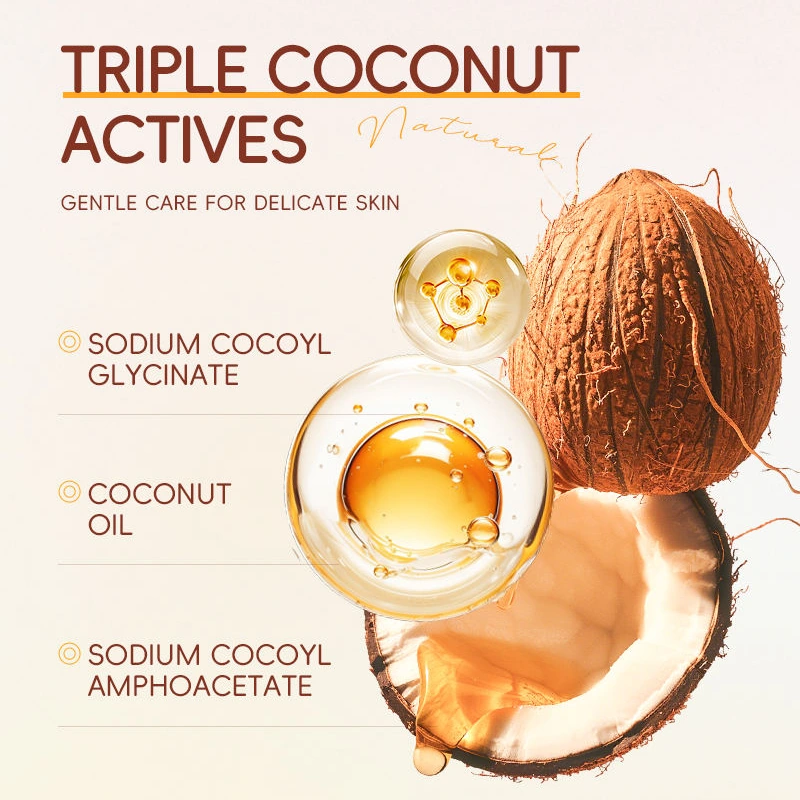Coconut Amino Acid Deep Cleansing Face Wash – 100g Gentle Hydrating Foam Cleanser - Image 3