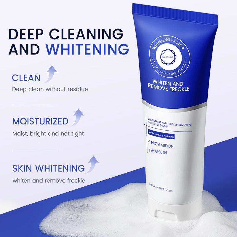 Korean-Style Niacinamide & Alpha-Arbutin Brightening Facial Cleanser – 120ml Deep Pore Purifier - Image 6