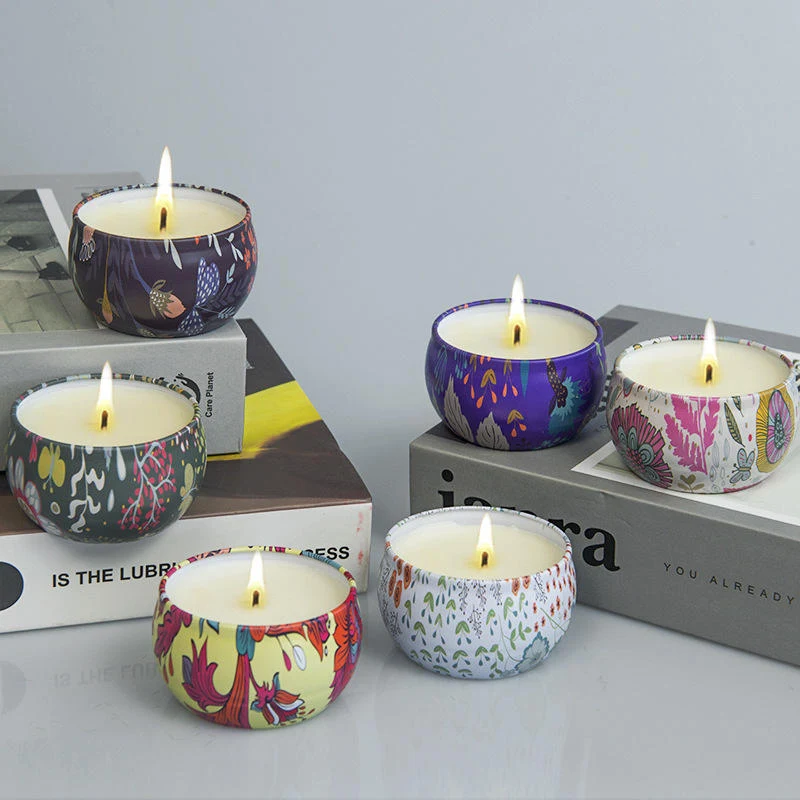 organic soy candle tin wholesale (6)