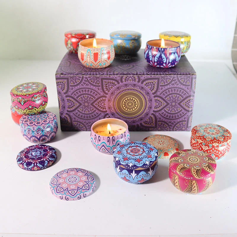 organic soy candle tin wholesale (7)