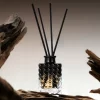 private label reed diffuser 90ml amber wood custom logo (2)