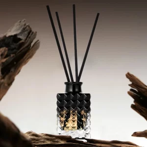 private label reed diffuser 90ml amber wood custom logo (2)