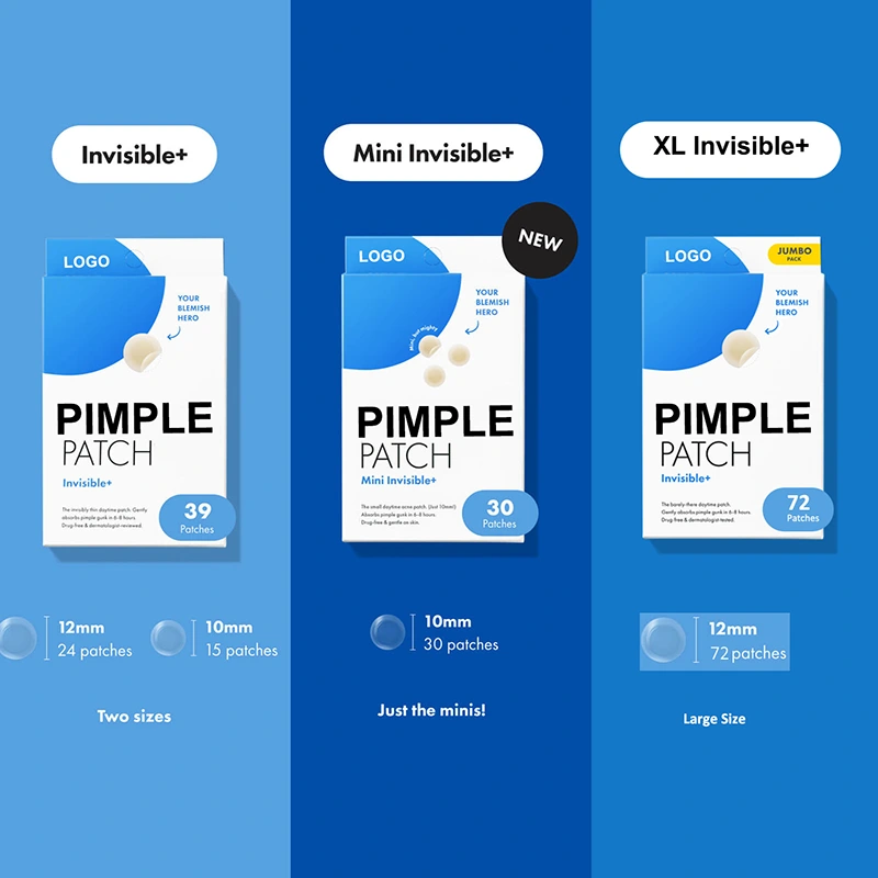 ultra thin invisible edge pressed hydrocolloid acne patch (7)