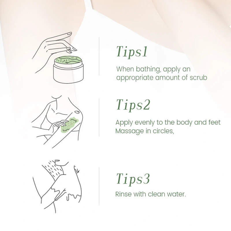 Vitamin C & Fruit Acid Brightening Face & Body Scrub – 200g Exfoliating Treatment - Image 3