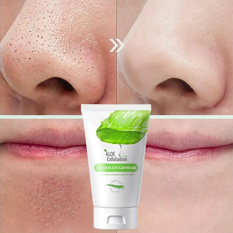 Organic Aloe Vera & Cica Instant Peeling Gel – 120g Dead Skin Cell Remover - Image 2