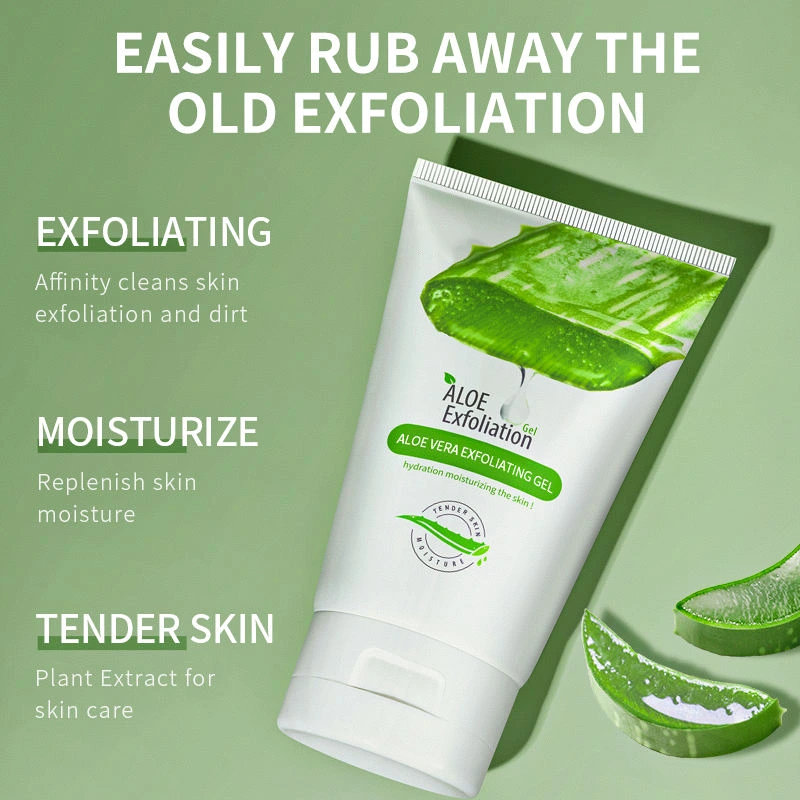 Organic Aloe Vera & Cica Instant Peeling Gel – 120g Dead Skin Cell Remover - Image 4