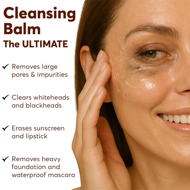 Botanical Berry & Herbal Tea Pore-Refining Cleansing Balm – Ultimate Makeup Remover - Image 4