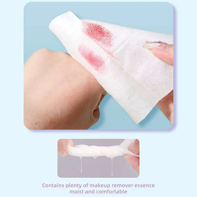 Gentle Micellar Cleansing & Makeup Remover Wipes – 80ct High-Capacity Soft Spunlace Cloths - Image 5