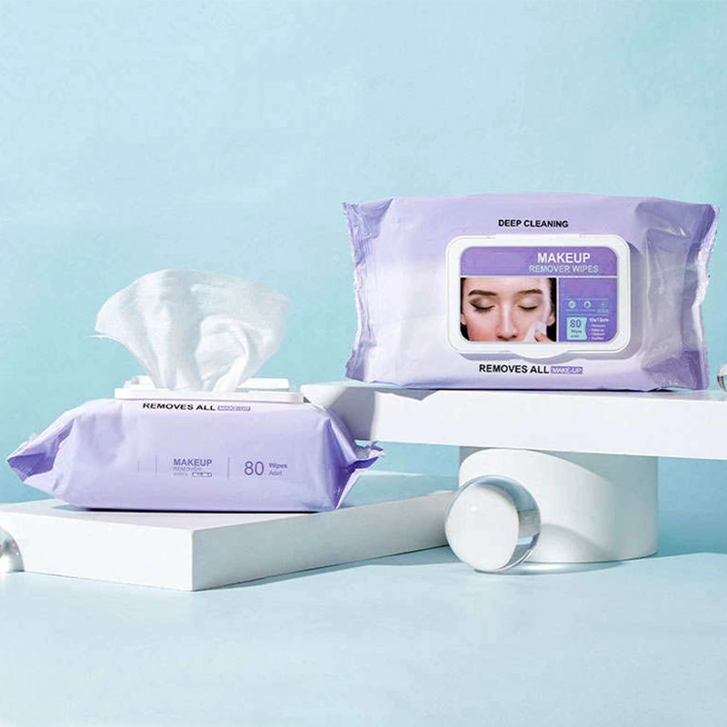 Gentle Micellar Cleansing & Makeup Remover Wipes – 80ct High-Capacity Soft Spunlace Cloths - Image 7