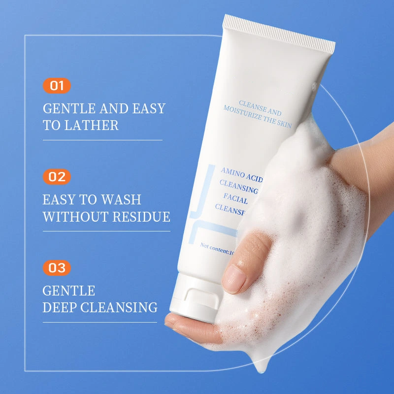 Pure Amino Acid Deep Pore Cleansing Face Wash – 100g Advanced Moisturizing Formula - Image 5
