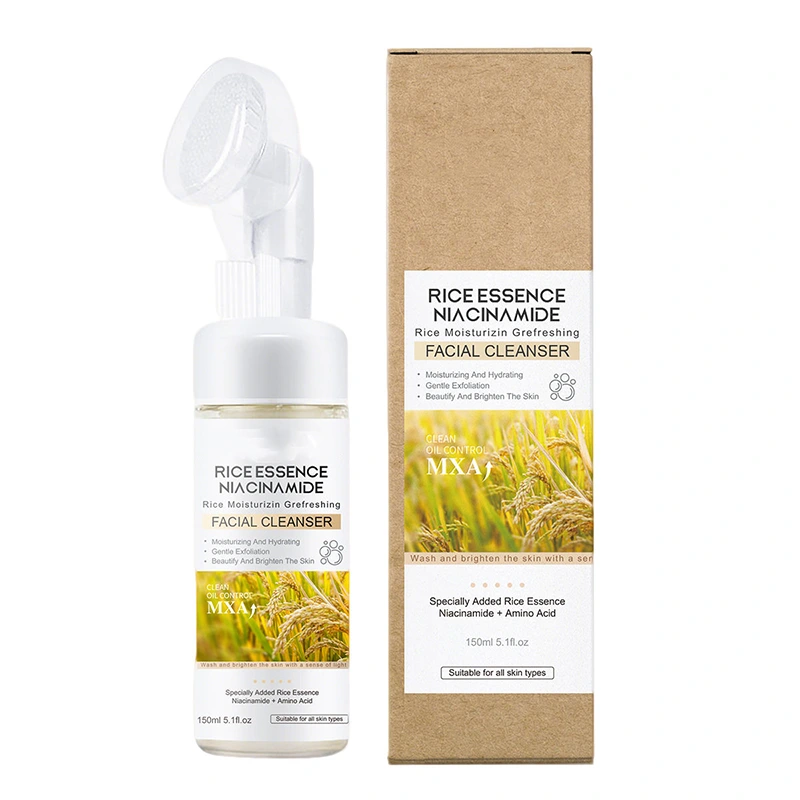 Brightening Rice Extract & Turmeric Foaming Exfoliating Gel – 150g Advanced Skin Resurfacer - Image 6