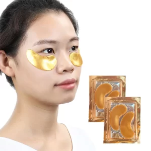24K gold collagen crystal eye mask revitalize brighten (1)