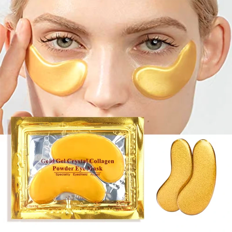 24K Gold Collagen Crystal Eye Mask: Revitalize & Brighten Your Under-Eye Area - Image 3