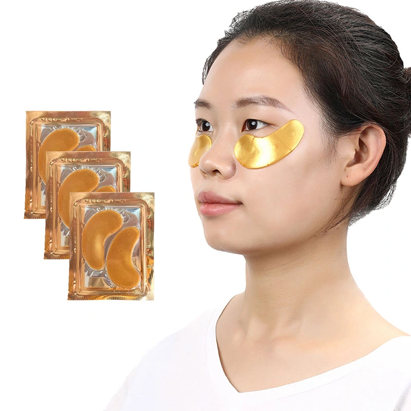 24K Gold Collagen Crystal Eye Mask: Revitalize & Brighten Your Under-Eye Area - Image 2