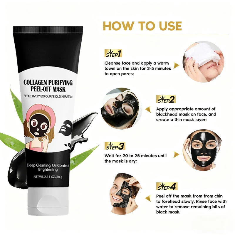 Pure Natural Mud Form Face & Nose Mask - Image 2