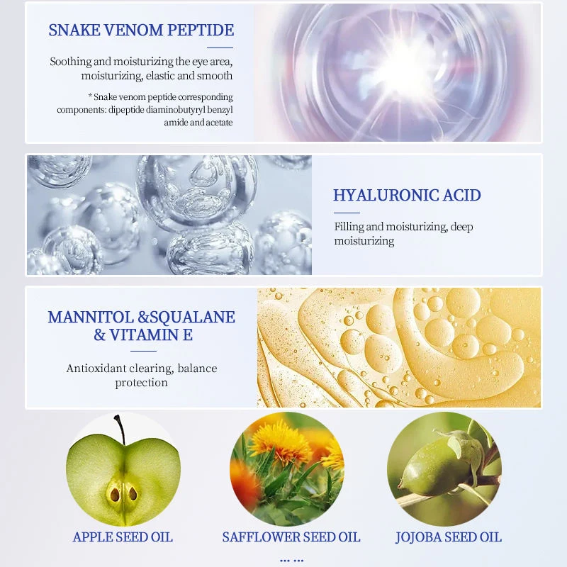 Snake Venom Peptide Eye Cream: Advanced Anti-Aging Eye Care - Image 6